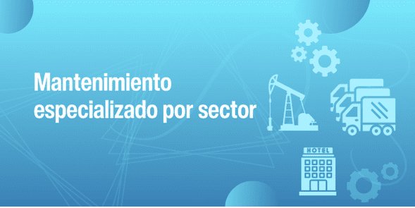 Imagen ilustrativa de mantenimiento en diferentes sectores industriales